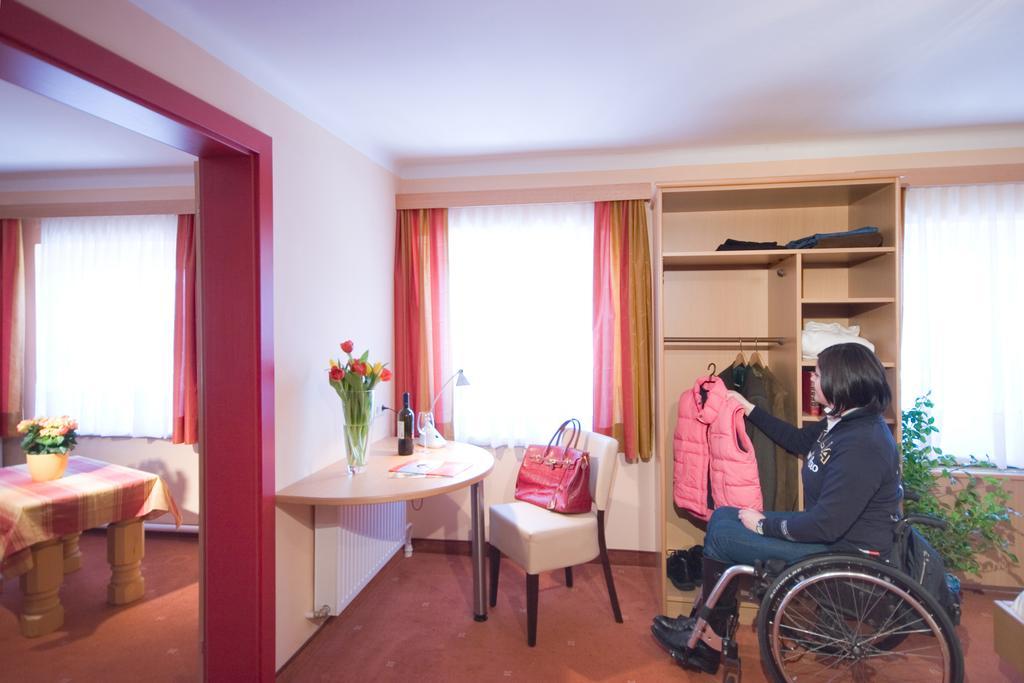 Hotel Aloisia, Hotel Garni 마리아프파르 외부 사진